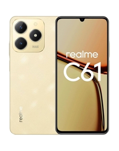 Смартфон Realme C61 6+128 ГБ золотой