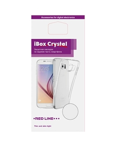 Чехол Red Line iBox Crystal для Samsung Galaxy A20s, прозрачный Red line