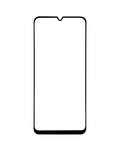 Защитное стекло Red Line для Samsung Galaxy A23 4G, чёрная рамка Red line