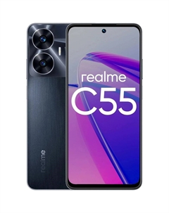 Смартфон Realme C55 256 ГБ чёрный