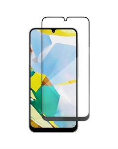 Защитное стекло VLP A-Glass для Samsung Galaxy А15/A25 чёрная рамка Vlp