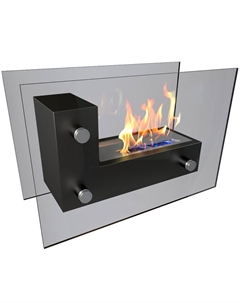 Камин Fidero 500, чёрный Zefire