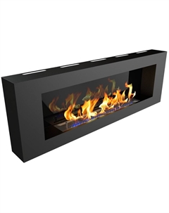 Камин Orion 1200, чёрный со стемалитом Zefire