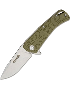 Складной нож Echo 1, сталь 440C, рукоять G-10 зеленый Fox