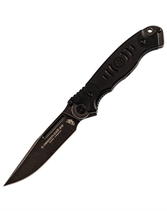 Нож Складной Офицерский-2М Blackwash, сталь AUS-8, G10 Нокс