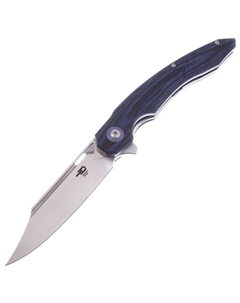 Складной нож Bestech Fanga, сталь D2, рукоять G10/Carbon, синий Bestech knives