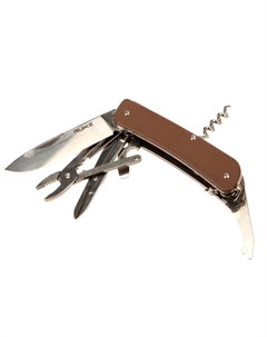 Нож складной Criterion Collection L41-N, коричневый Ruike