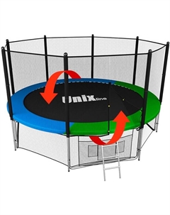 Батут Line Classic 12 ft (outside) Unix