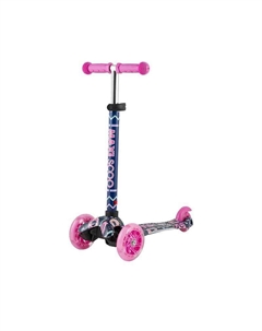 Самокат 3-х колесный "Baby" (2021) со Светящимися Колесами Maxiscoo