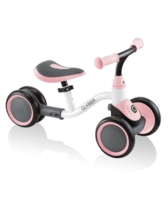 Детский велосипед Learning Bike, год 2024, цвет Белый-Розовый Globber