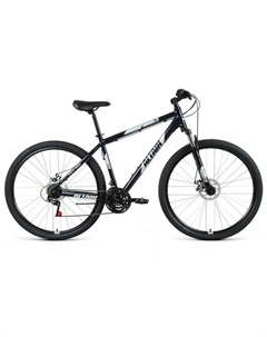 Горный велосипед AL 29 D, год 2021, цвет Синий-Серебристый, ростовка 19 Altair