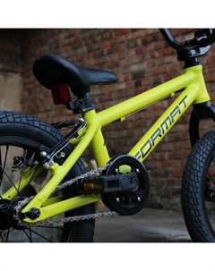 Детский велосипед Kids BMX 14, год 2022, цвет Зеленый Format