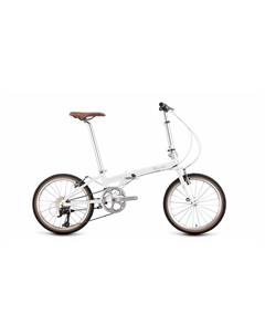 Складной велосипед Кама Lite 20, год 2024, цвет Белый-Серебристый, ростовка 14 Forward