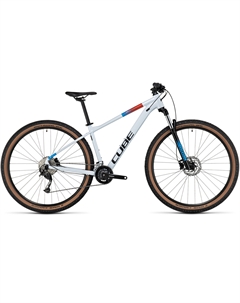 Горный велосипед Aim SLX 29, год 2024, цвет Белый-Синий, ростовка 24 Cube
