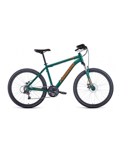 Горный велосипед Hardi 26 2.0 D FR, год 2024, цвет Зеленый-Оранжевый, ростовка 18 Forward