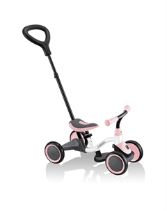 Детский велосипед Learning Bike 3in1, год 2024, цвет Белый-Розовый Globber