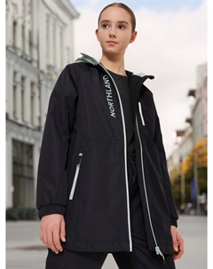 Легкая куртка для девочек, Черный Northland