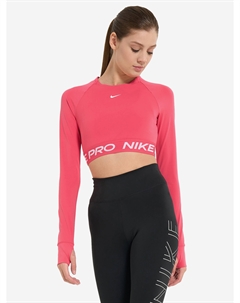 Лонгслив женский, Розовый Nike