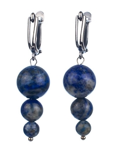 Серьги Бусики-колечки