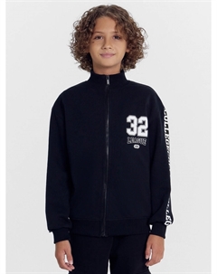 Толстовка для мальчиков черный с печатью Mark formelle