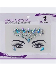 Стразы для лица Романтичный вечер Uniqart
