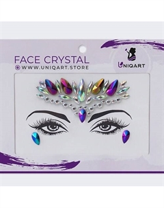 Стразы для лица Романтичный вечер Uniqart