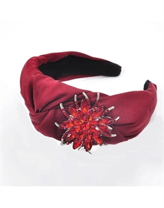 Ободок для волос "Жемчужное солнце" 22 карата