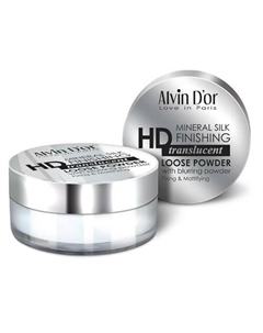 Пудра рассыпчатая Mineral Silk Finishing Alvin d'or