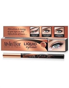 Лайнер для глаз LIQUID BLACK Alvin d'or