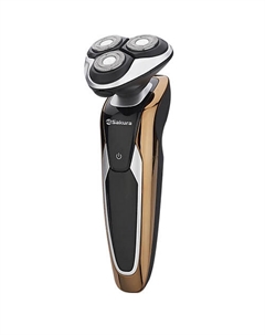 SAKURA Бритва электрическая с триммером, для сухого и влажного бритья Sakura