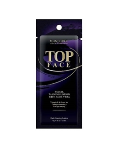Лосьон для загара в солярии "Top Face" 7 Sun luxe professional