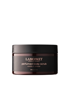 Скраб парфюмированный для тела, ваниль и амбра / 250 мл Lamonnet