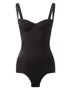 Боди из шелка и хлопка Dolce&gabbana