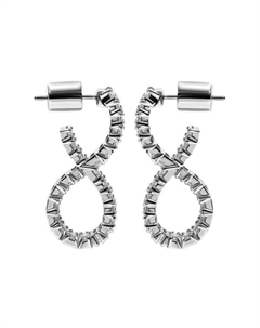 Серьги Hyperbola Hoop Swarovski