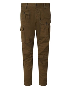 Хлопковые брюки-карго Dsquared2