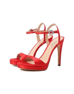 Текстильные босоножки Michelle Casadei