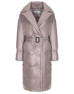 Пуховик двубортный Adriano baroni