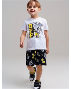 Комплект трикотажный для мальчиков: фуфайка (футболка), шорты Playtoday kids