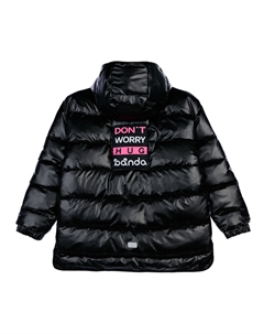 Куртка текстильная с полиуретановым покрытием для девочек Playtoday tween