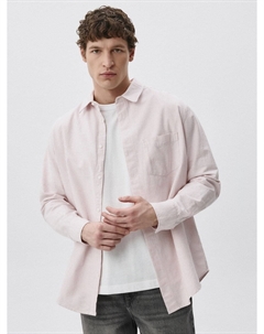 Рубашка свободного кроя в полоску Sela