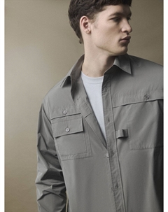 Рубашка из болоньевой ткани Sela