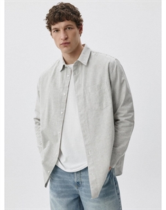 Рубашка свободного кроя в полоску Sela