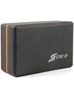 Блок для йоги 22,8x15,2x10см NT18022B черный Start up