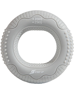 Эспандер кистевой с разной нагрузкой (нагрузка 20-25 кг) NT34032 серый Start up