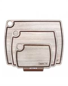 Набор разделочных досок на подставке Fashion травертин капучино Composeeat