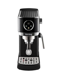 Кофеварка KCM 1002 EN, рожковая, черный Korting