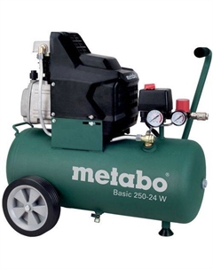 Компрессор поршневой Basic 250-24 W масляный Metabo