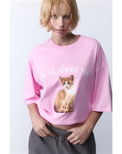 Футболка oversize хлопковая с принтом y2k Befree