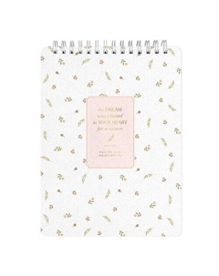 Блокнот April, 102х142 мм, 100 л. белый Be smart