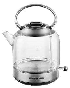 Чайник электрический Редмонд (KG221), стекло/сталь Redmond